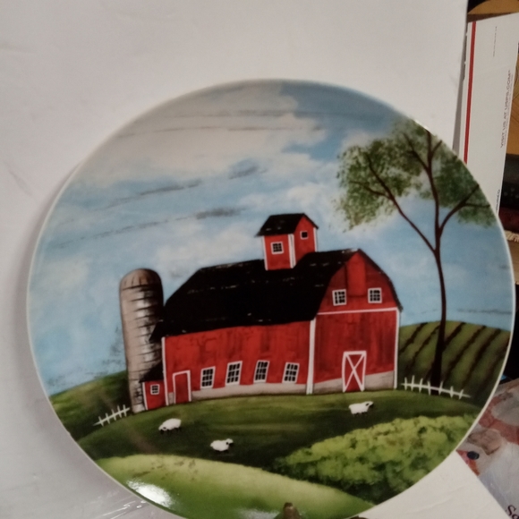 3-Vintage Sakura Brandon Plates House, Barns Country Life Warren Kimble - Picture 6 of 6